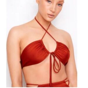 We are HAH 	
Multiway DIY top and Hi-Kini Bottom | Bronze